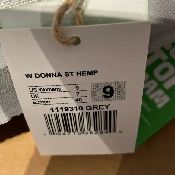 Sanuk gray Canvas Flats - Picture 6 of 6